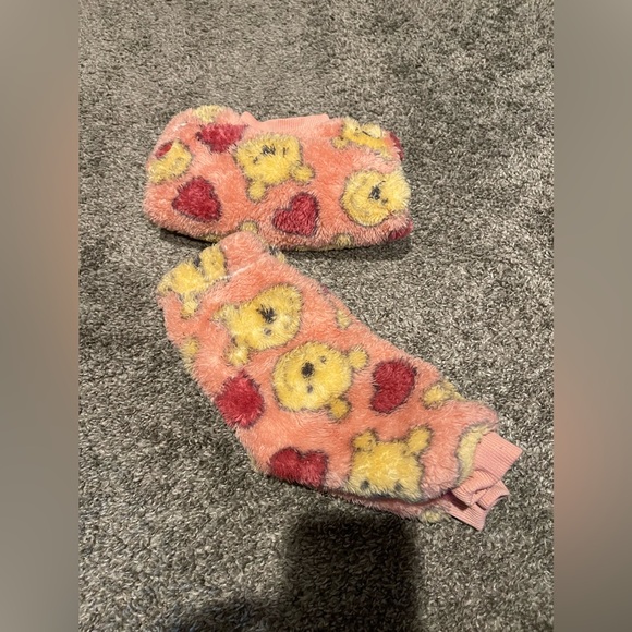 Baby Disney Winnie the Pooh Faux Shearling Fleece Top and Bottom Set - Pink - Picture 8 of 8